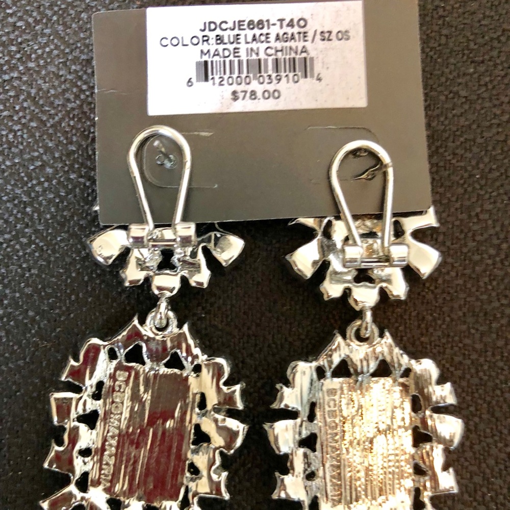 BCBG clip on post earrings